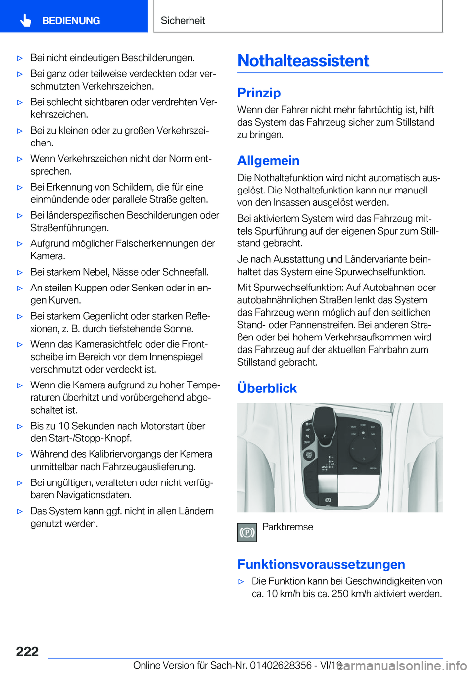 BMW 8 SERIES COUPE 2020  Betriebsanleitungen (in German) x�B�e�i��n�i�c�h�t��e�i�n�d�e�u�t�i�g�e�n��B�e�s�c�h�i�l�d�e�r�u�n�g�e�n�.x�B�e�i��g�a�n�z��o�d�e�r��t�e�i�l�w�e�i�s�e��v�e�r�d�e�c�k�t�e�n��o�d�e�r��v�e�rj�s�c�h�m�u�t�z�t�e�n��V�e�r�k�e