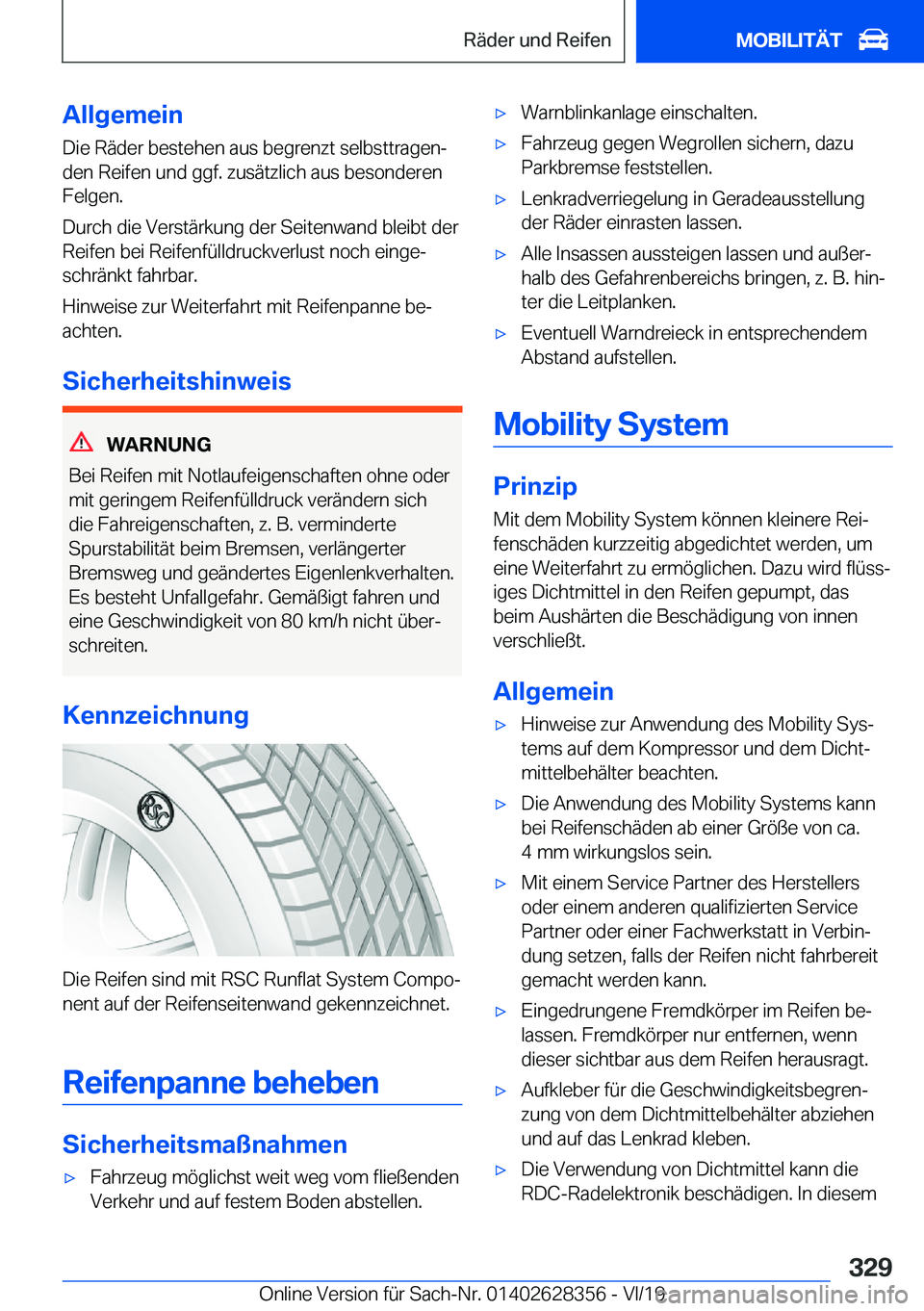 BMW 8 SERIES COUPE 2020  Betriebsanleitungen (in German) �A�l�l�g�e�m�e�i�n
�D�i�e��R�