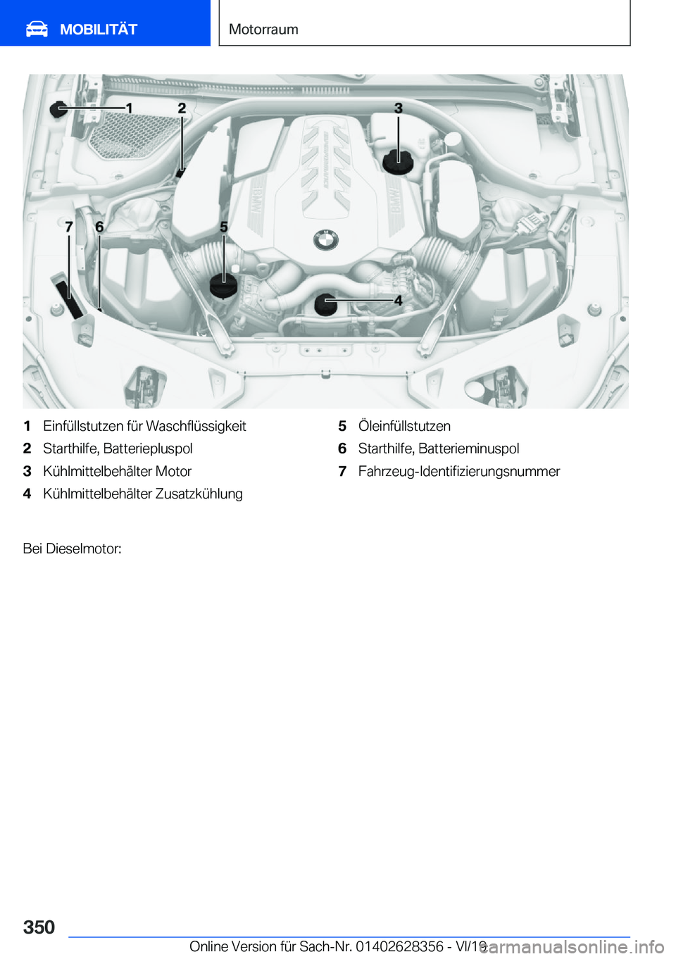 BMW 8 SERIES COUPE 2020  Betriebsanleitungen (in German) �1�E�i�n�f�