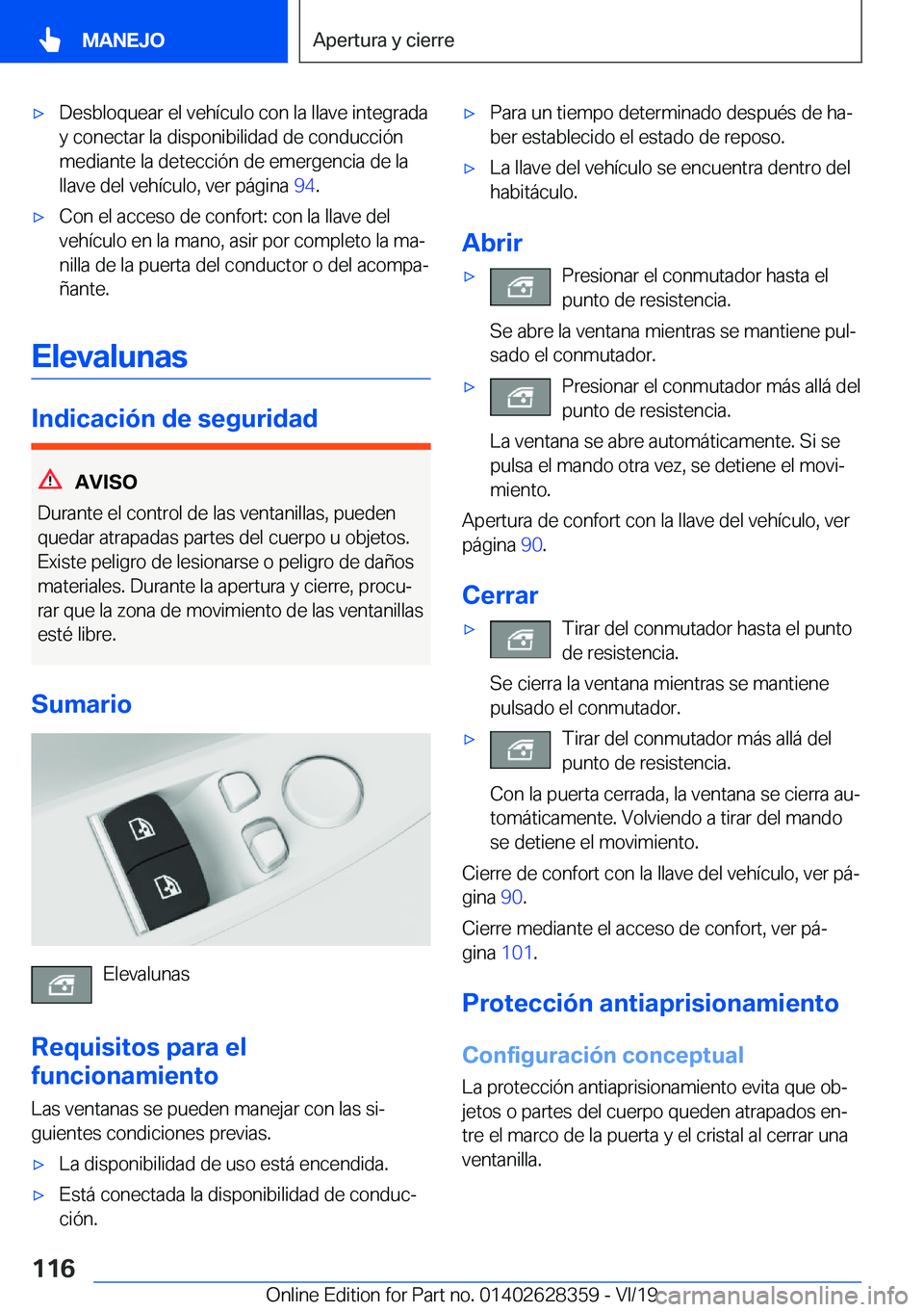 BMW 8 SERIES COUPE 2020  Manuales de Empleo (in Spanish) x�D�e�s�b�l�o�q�u�e�a�r��e�l��v�e�h�