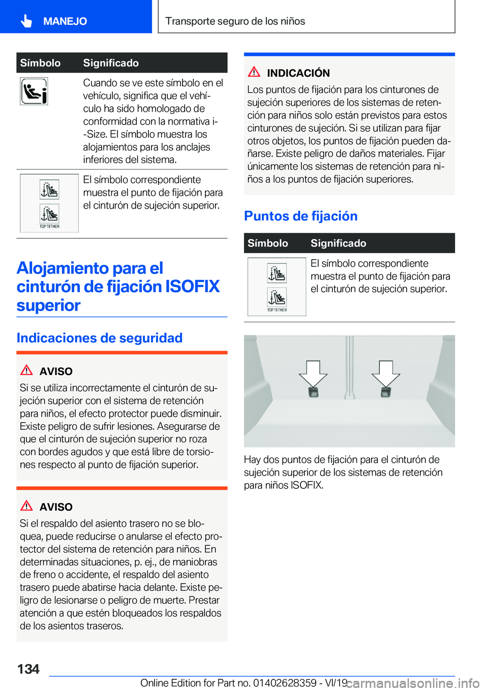 BMW 8 SERIES COUPE 2020  Manuales de Empleo (in Spanish) �S�