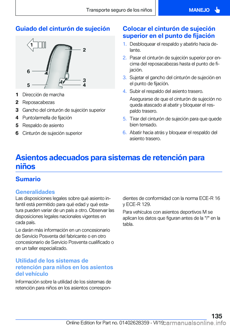 BMW 8 SERIES COUPE 2020  Manuales de Empleo (in Spanish) �G�u�i�a�d�o��d�e�l��c�i�n�t�u�r�
