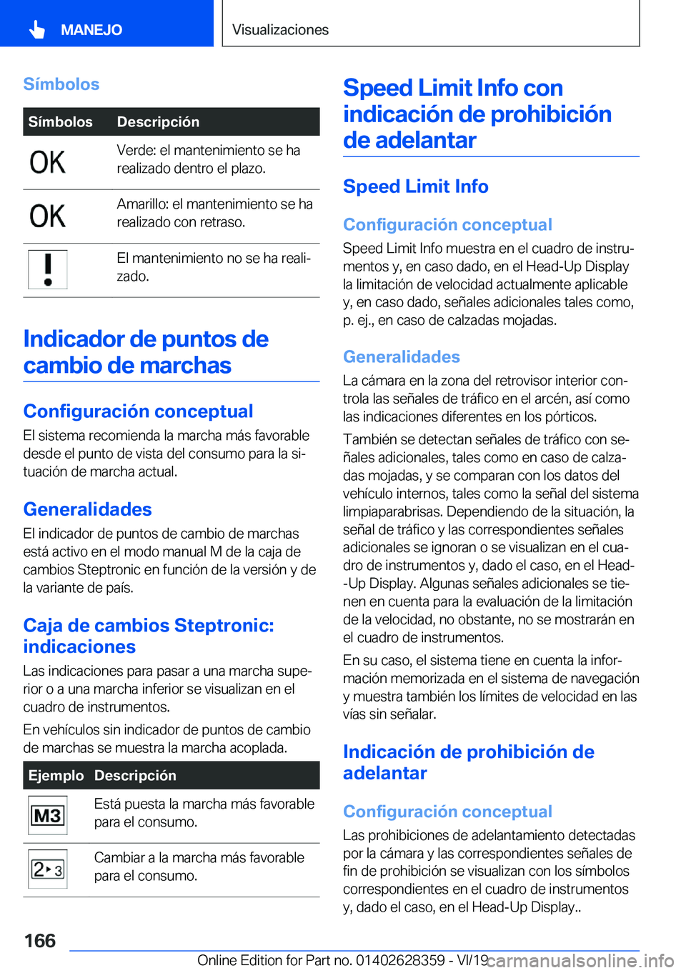 BMW 8 SERIES COUPE 2020  Manuales de Empleo (in Spanish) �S�