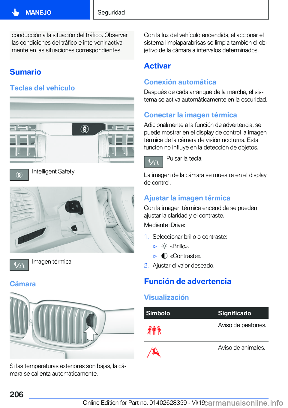 BMW 8 SERIES COUPE 2020  Manuales de Empleo (in Spanish) �c�o�n�d�u�c�c�i�