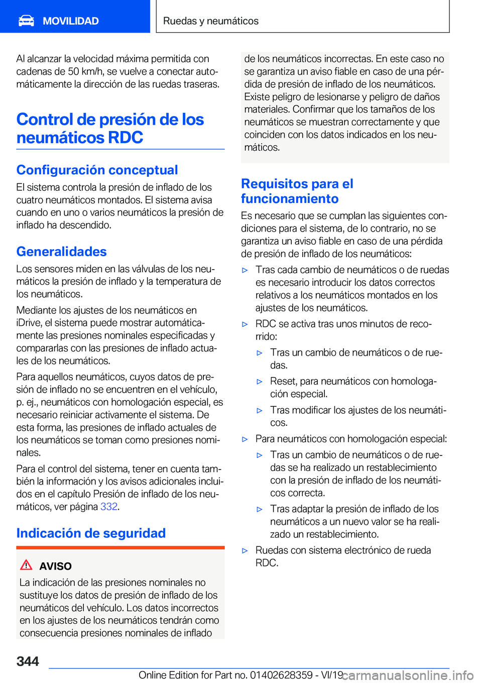 BMW 8 SERIES COUPE 2020  Manuales de Empleo (in Spanish) �A�l��a�l�c�a�n�z�a�r��l�a��v�e�l�o�c�i�d�a�d��m�