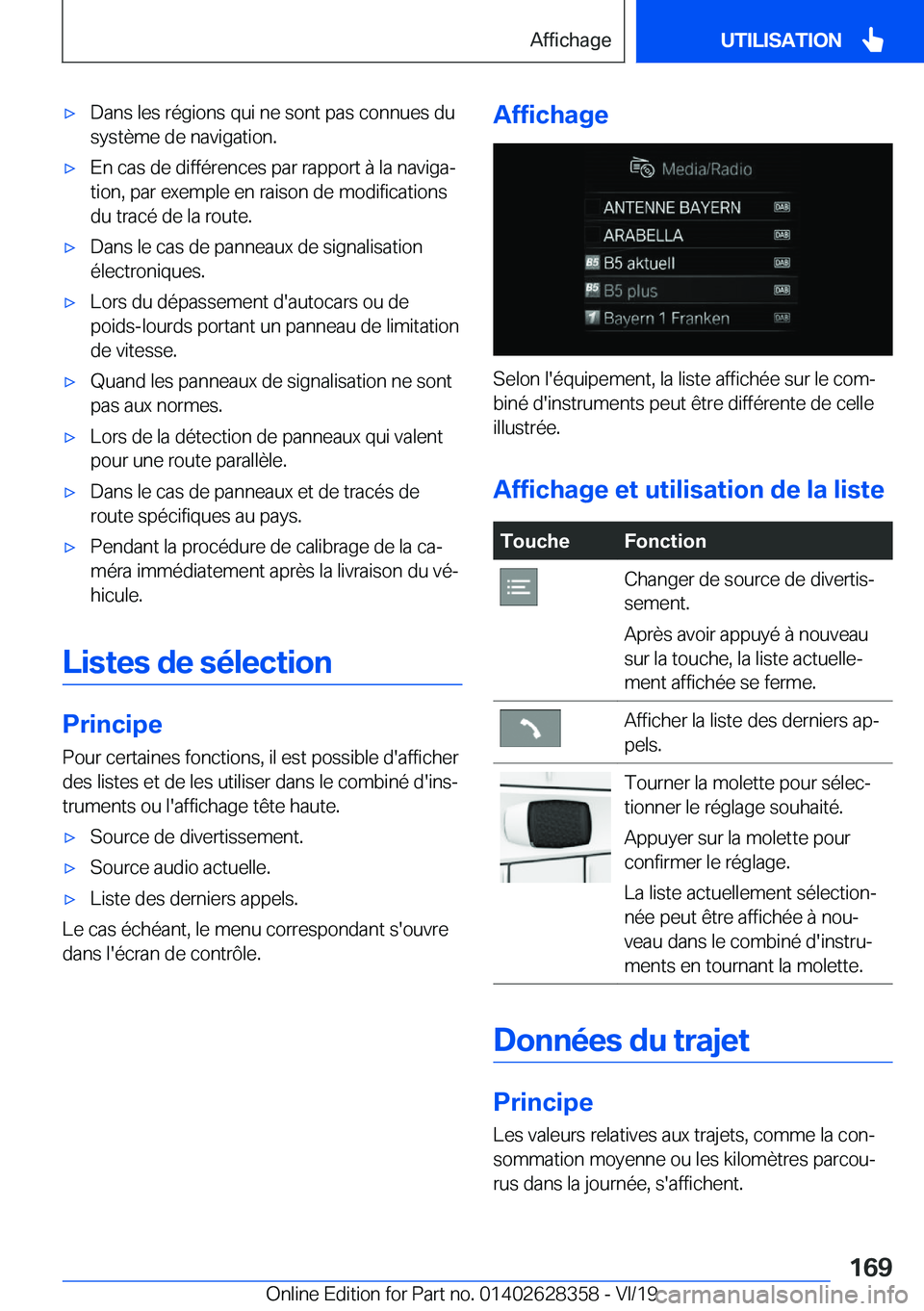 BMW 8 SERIES COUPE 2020  Notices Demploi (in French) 'x�D�a�n�s��l�e�s��r�é�g�i�o�n�s��q�u�i��n�e��s�o�n�t��p�a�s��c�o�n�n�u�e�s��d�u
�s�y�s�t�è�m�e��d�e��n�a�v�i�g�a�t�i�o�n�.'x�E�n��c�a�s��d�e��d�i�f�f�é�r�e�n�c�e�s��p�a�r��r