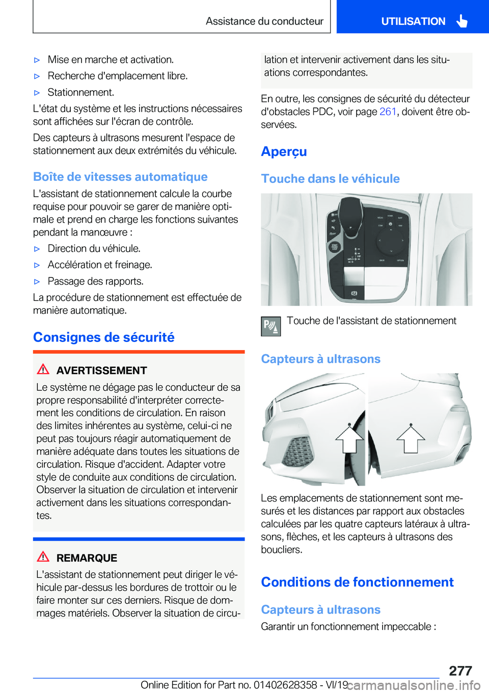 BMW 8 SERIES COUPE 2020  Notices Demploi (in French) 'x�M�i�s�e��e�n��m�a�r�c�h�e��e�t��a�c�t�i�v�a�t�i�o�n�.'x�R�e�c�h�e�r�c�h�e��d�'�e�m�p�l�a�c�e�m�e�n�t��l�i�b�r�e�.'x�S�t�a�t�i�o�n�n�e�m�e�n�t�.
�L�'�é�t�a�t��d�u��s�y�s