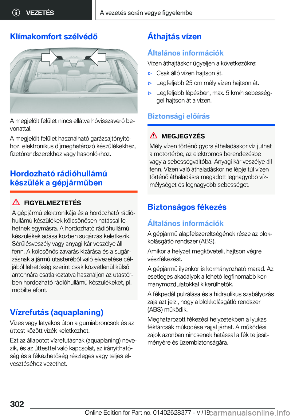 BMW 8 SERIES COUPE 2020  Kezelési útmutató (in Hungarian) �K�l�