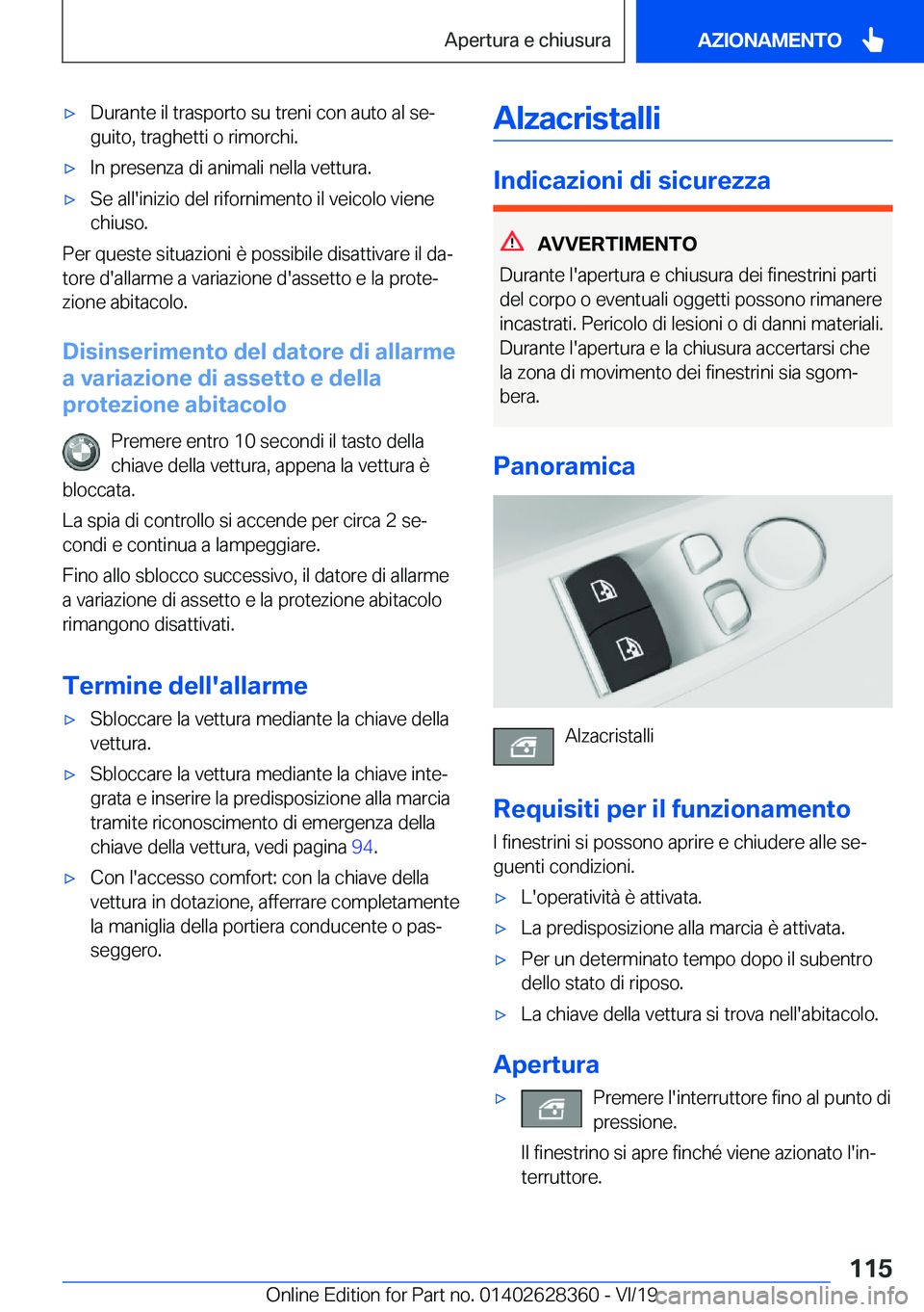 BMW 8 SERIES COUPE 2020  Libretti Di Uso E manutenzione (in Italian) 'x�D�u�r�a�n�t�e��i�l��t�r�a�s�p�o�r�t�o��s�u��t�r�e�n�i��c�o�n��a�u�t�o��a�l��s�eª�g�u�i�t�o�,��t�r�a�g�h�e�t�t�i��o��r�i�m�o�r�c�h�i�.'x�I�n��p�r�e�s�e�n�z�a��d�i��a�n�i�m�a�