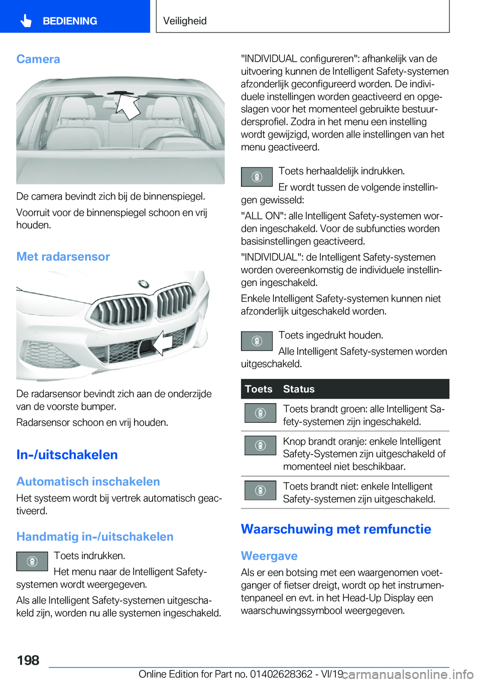 BMW 8 SERIES COUPE 2020  Instructieboekjes (in Dutch) �C�a�m�e�r�a
�D�e��c�a�m�e�r�a��b�e�v�i�n�d�t��z�i�c�h��b�i�j��d�e��b�i�n�n�e�n�s�p�i�e�g�e�l�.�V�o�o�r�r�u�i�t��v�o�o�r��d�e��b�i�n�n�e�n�s�p�i�e�g�e�l��s�c�h�o�o�n��e�n��v�r�i�j
�h�o�u�d