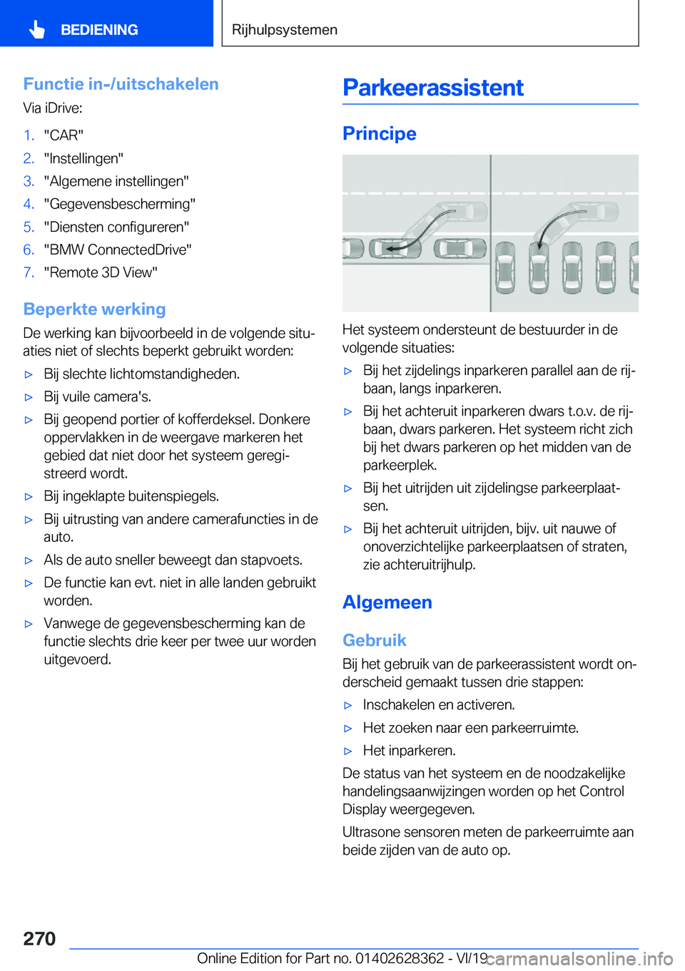 BMW 8 SERIES COUPE 2020  Instructieboekjes (in Dutch) �F�u�n�c�t�i�e��i�n�-�/�u�i�t�s�c�h�a�k�e�l�e�n
�V�i�a��i�D�r�i�v�e�:�1�.��C�A�R��2�.��I�n�s�t�e�l�l�i�n�g�e�n��3�.��A�l�g�e�m�e�n�e��i�n�s�t�e�l�l�i�n�g�e�n��4�.��G�e�g�e�v�e�n�s�b�e�s�c�h�