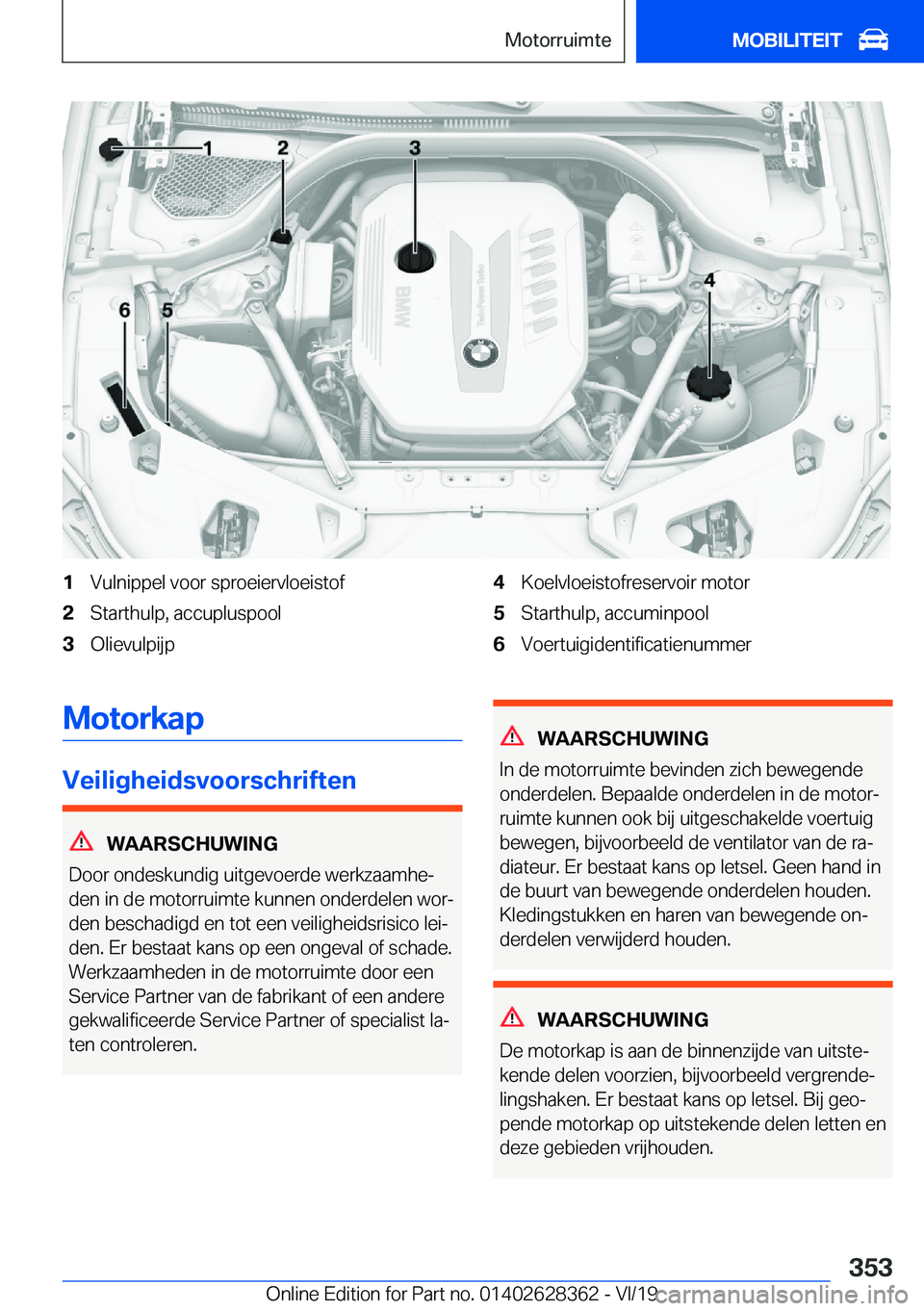 BMW 8 SERIES COUPE 2020  Instructieboekjes (in Dutch) �1�V�u�l�n�i�p�p�e�l��v�o�o�r��s�p�r�o�e�i�e�r�v�l�o�e�i�s�t�o�f�2�S�t�a�r�t�h�u�l�p�,��a�c�c�u�p�l�u�s�p�o�o�l�3�O�l�i�e�v�u�l�p�i�j�p�4�K�o�e�l�v�l�o�e�i�s�t�o�f�r�e�s�e�r�v�o�i�r��m�o�t�o�r�5�S