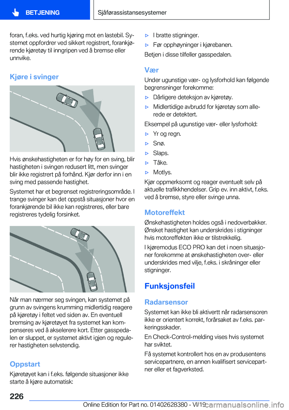 BMW 8 SERIES COUPE 2020  InstruksjonsbØker (in Norwegian) �f�o�r�a�n�,��f�.�e�k�s�.��v�e�d��h�u�r�t�i�g��k�j�