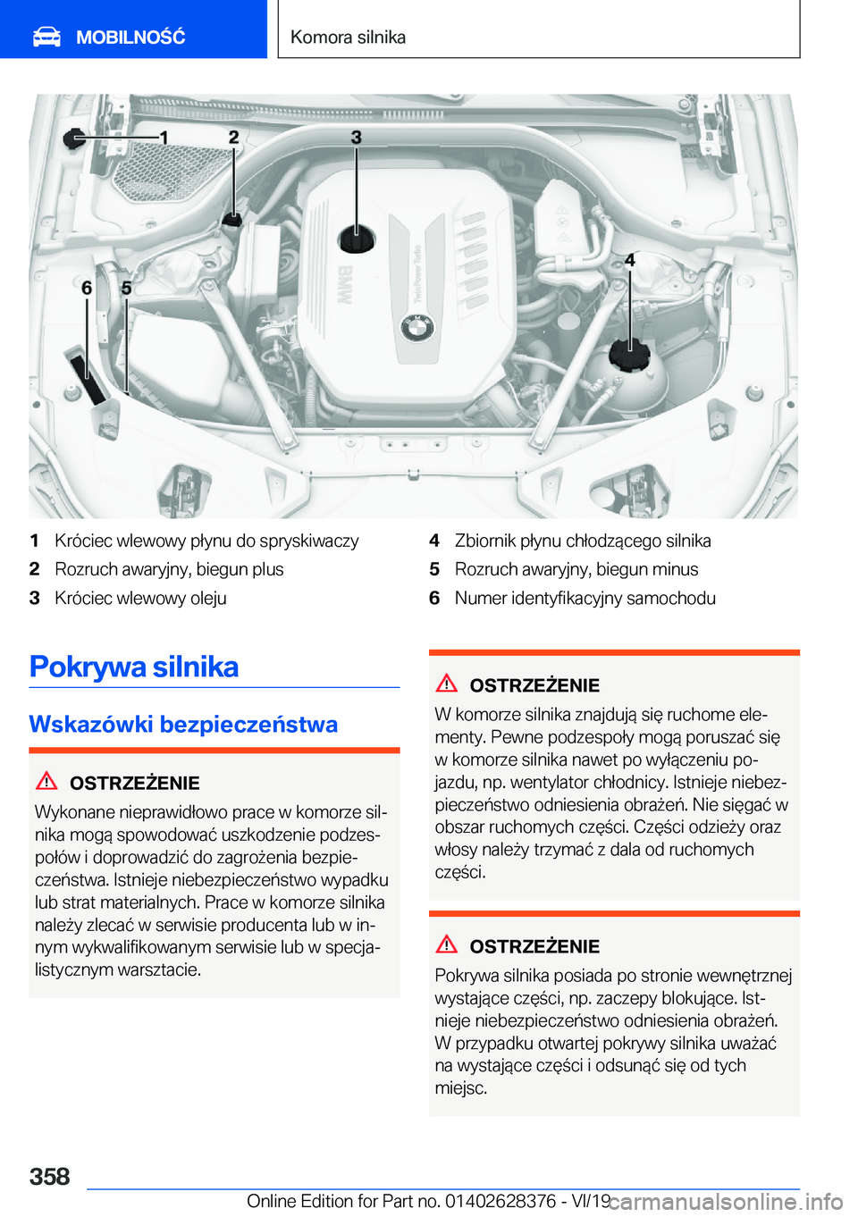 BMW 8 SERIES COUPE 2020  Instrukcja obsługi (in Polish) �1�K�r�