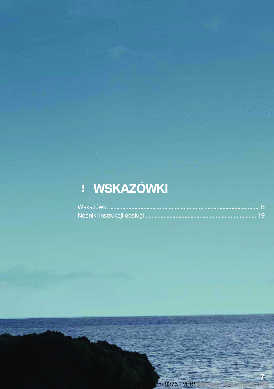 BMW 8 SERIES COUPE 2020  Instrukcja obsługi (in Polish) ���W�S�K�A�Z�