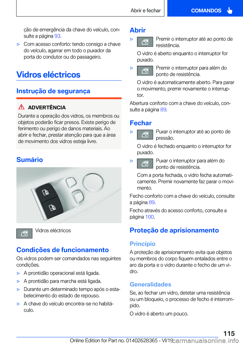 BMW 8 SERIES COUPE 2020  Manual do condutor (in Portuguese) �