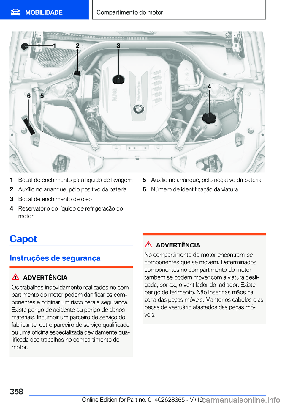 BMW 8 SERIES COUPE 2020  Manual do condutor (in Portuguese) �1�B�o�c�a�l��d�e��e�n�c�h�i�m�e�n�t�o��p�a�r�a��l�