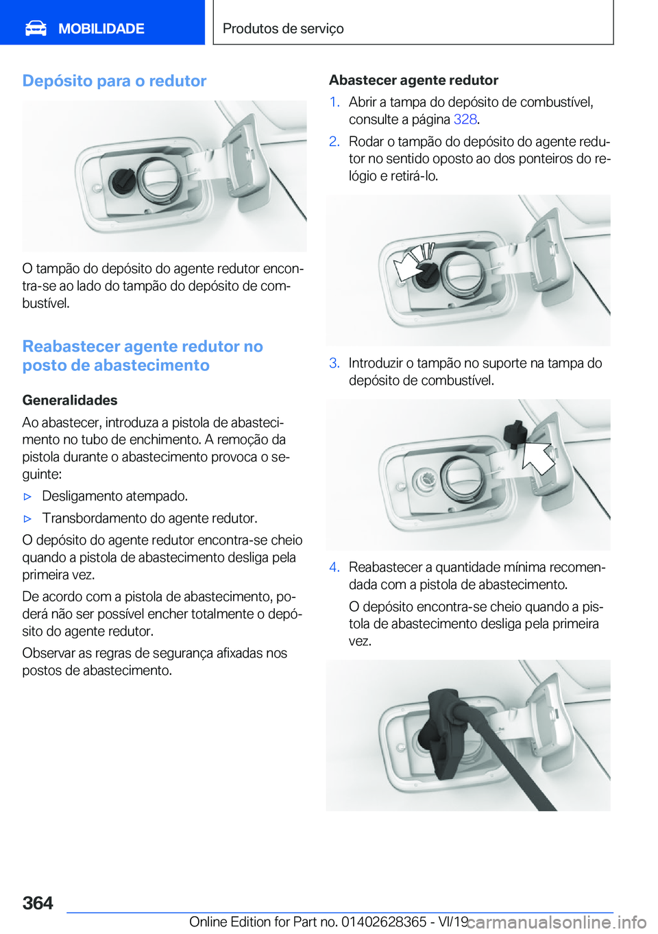 BMW 8 SERIES COUPE 2020  Manual do condutor (in Portuguese) �D�e�p�