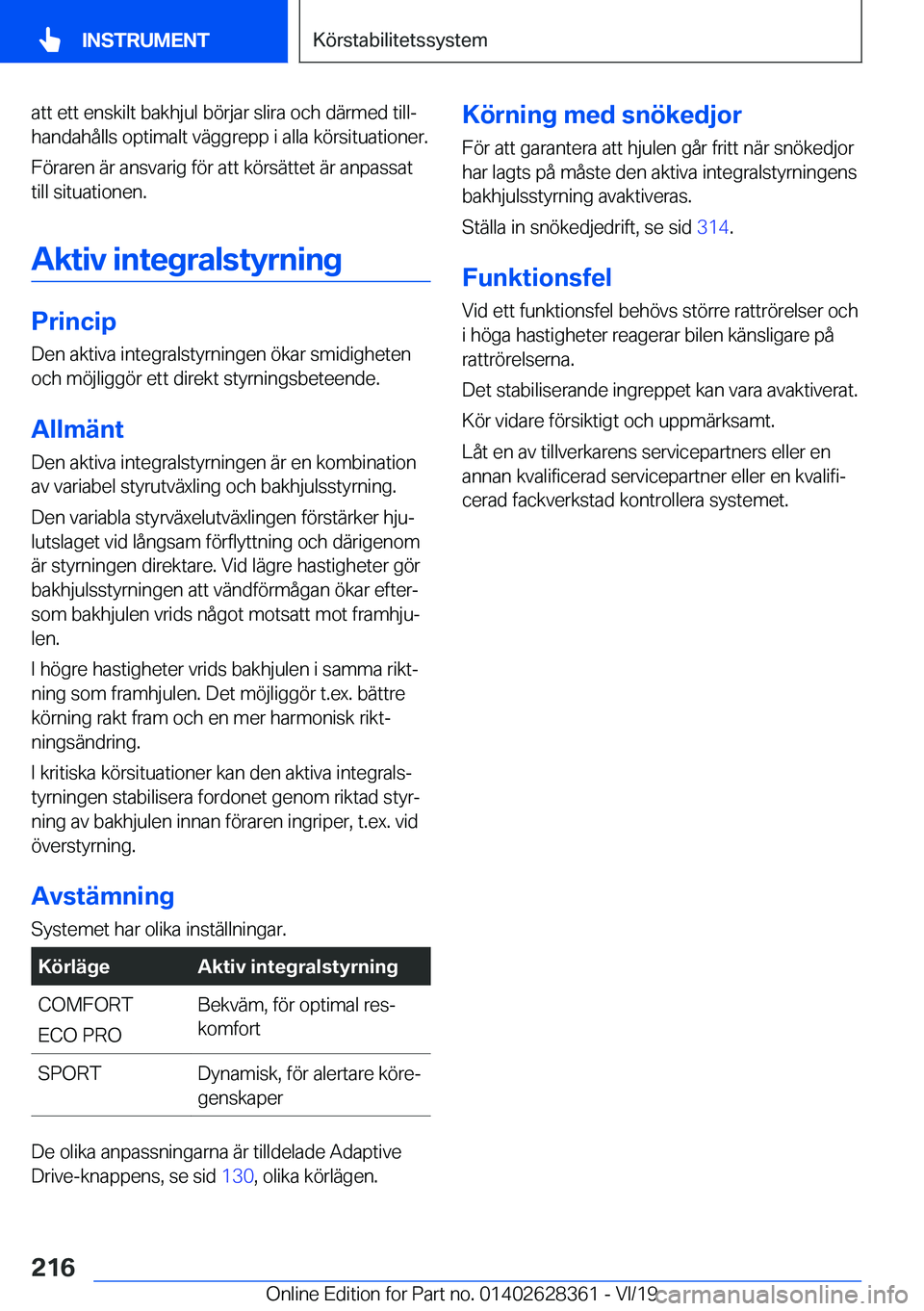BMW 8 SERIES COUPE 2020  InstruktionsbÖcker (in Swedish) �a�t�t��e�t�t��e�n�s�k�i�l�t��b�a�k�h�j�u�l��b�