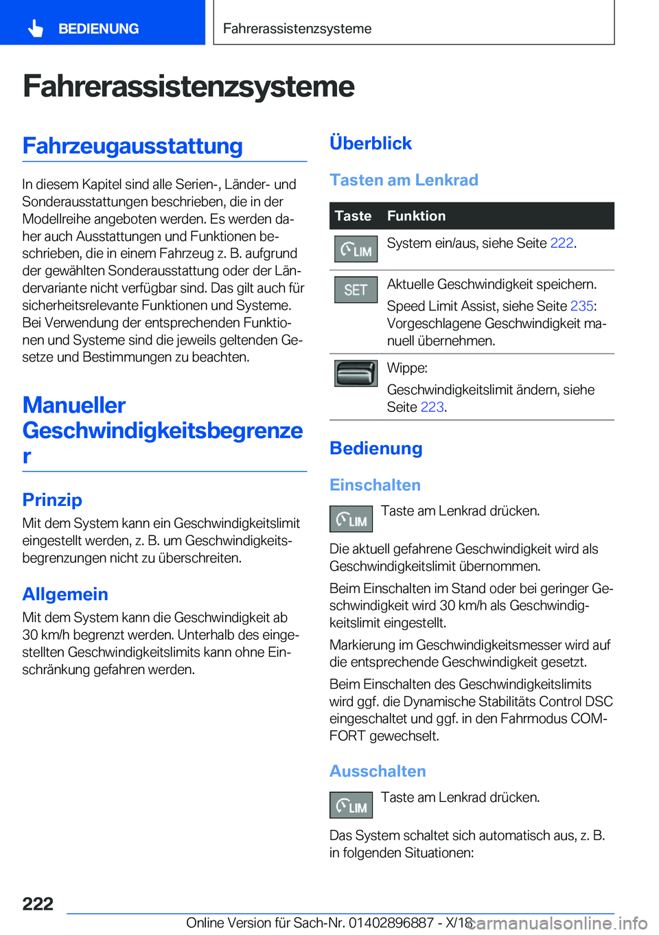 BMW 8 SERIES COUPE 2019  Betriebsanleitungen (in German) �F�a�h�r�e�r�a�s�s�i�s�t�e�n�z�s�y�s�t�e�m�e�F�a�h�r�z�e�u�g�a�u�s�s�t�a�t�t�u�n�g
�I�n��d�i�e�s�e�m��K�a�p�i�t�e�l��s�i�n�d��a�l�l�e��S�e�r�i�e�n�-�,��L�