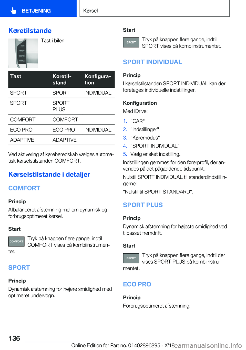 BMW 8 SERIES COUPE 2019  InstruktionsbØger (in Danish) �K�
