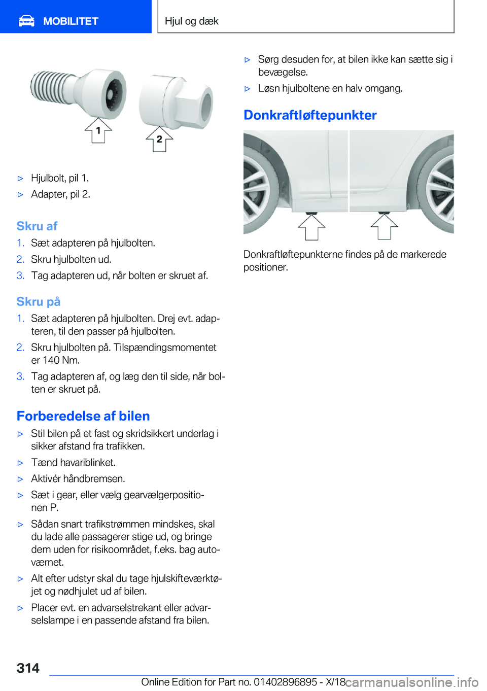 BMW 8 SERIES COUPE 2019  InstruktionsbØger (in Danish) 'x�H�j�u�l�b�o�l�t�,��p�i�l��1�.'x�A�d�a�p�t�e�r�,��p�i�l��2�.
�S�k�r�u��a�f
�1�.�S�æ�t��a�d�a�p�t�e�r�e�n��p�å��h�j�u�l�b�o�l�t�e�n�.�2�.�S�k�r�u��h�j�u�l�b�o�l�t�e�n��u�d�.�3�.�T