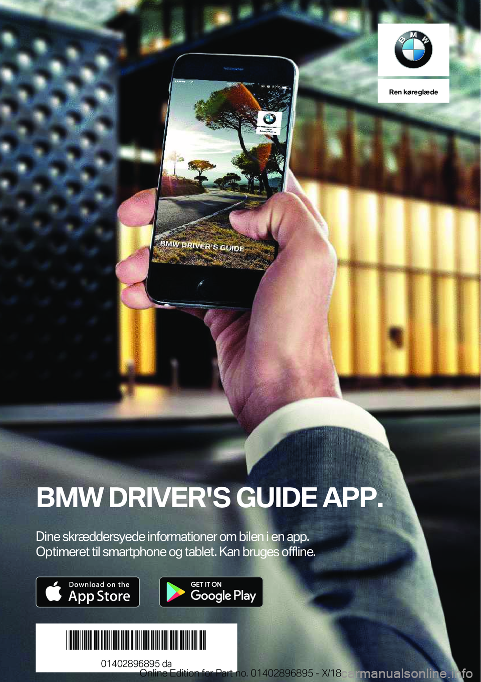 BMW 8 SERIES COUPE 2019  InstruktionsbØger (in Danish) �R�e�n��k�