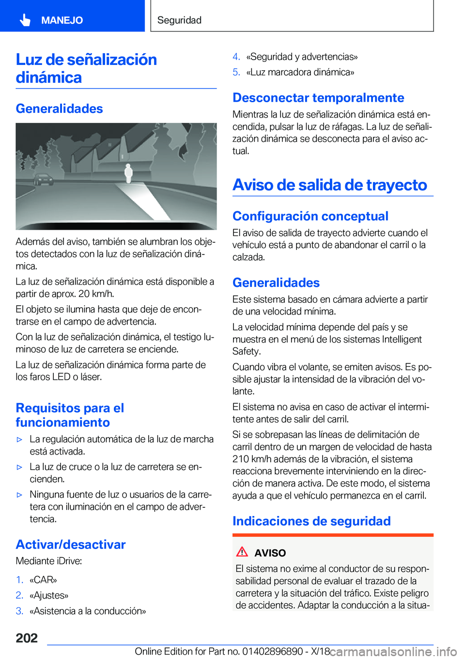 BMW 8 SERIES COUPE 2019  Manuales de Empleo (in Spanish) �L�u�z��d�e��s�e�