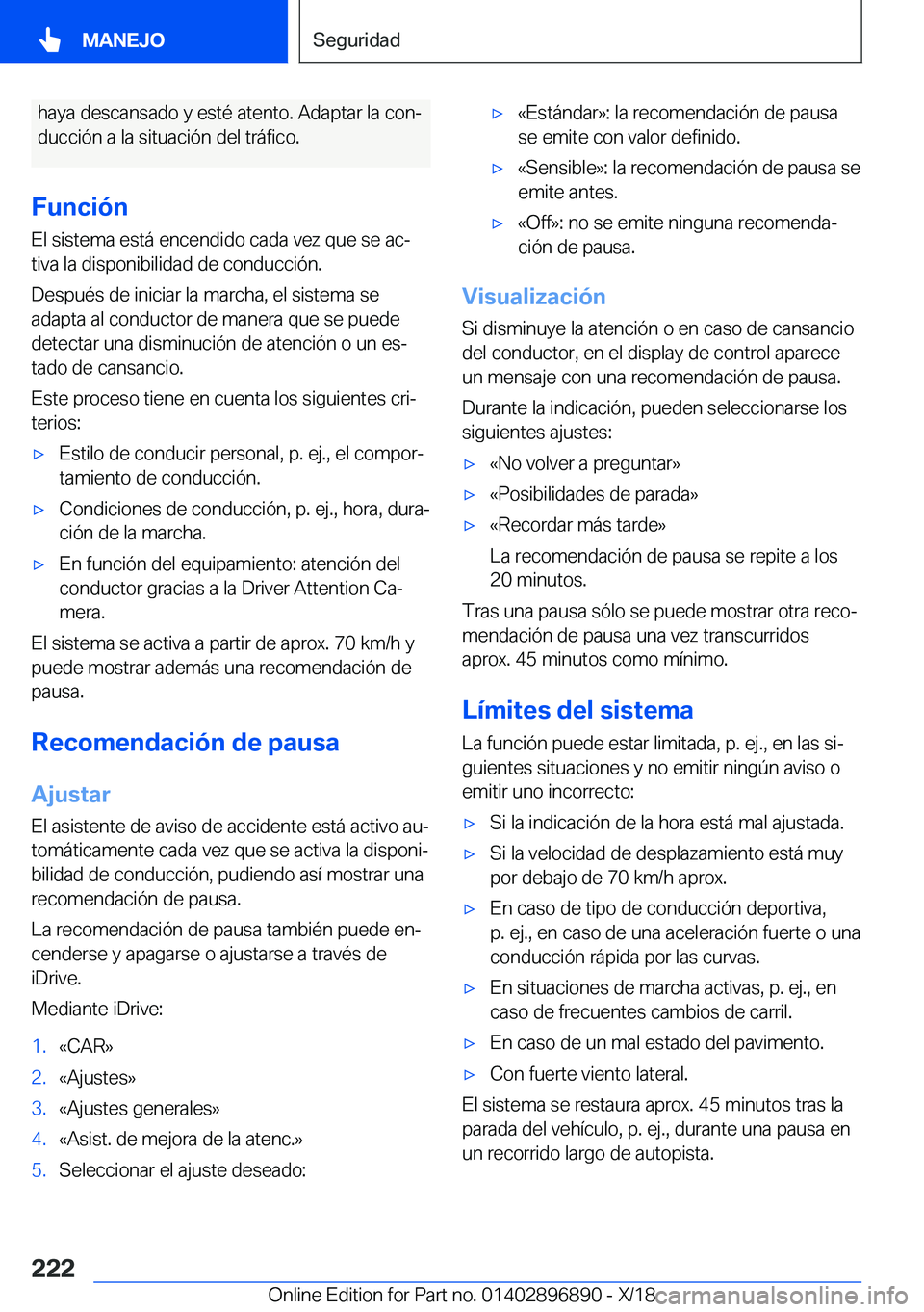 BMW 8 SERIES COUPE 2019  Manuales de Empleo (in Spanish) �h�a�y�a��d�e�s�c�a�n�s�a�d�o��y��e�s�t�