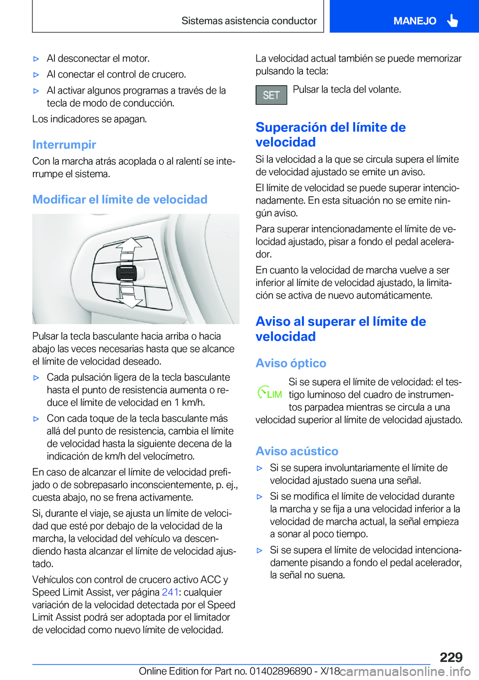BMW 8 SERIES COUPE 2019  Manuales de Empleo (in Spanish) x�A�l��d�e�s�c�o�n�e�c�t�a�r��e�l��m�o�t�o�r�.x�A�l��c�o�n�e�c�t�a�r��e�l��c�o�n�t�r�o�l��d�e��c�r�u�c�e�r�o�.x�A�l��a�c�t�i�v�a�r��a�l�g�u�n�o�s��p�r�o�g�r�a�m�a�s��a��t�r�a�v�