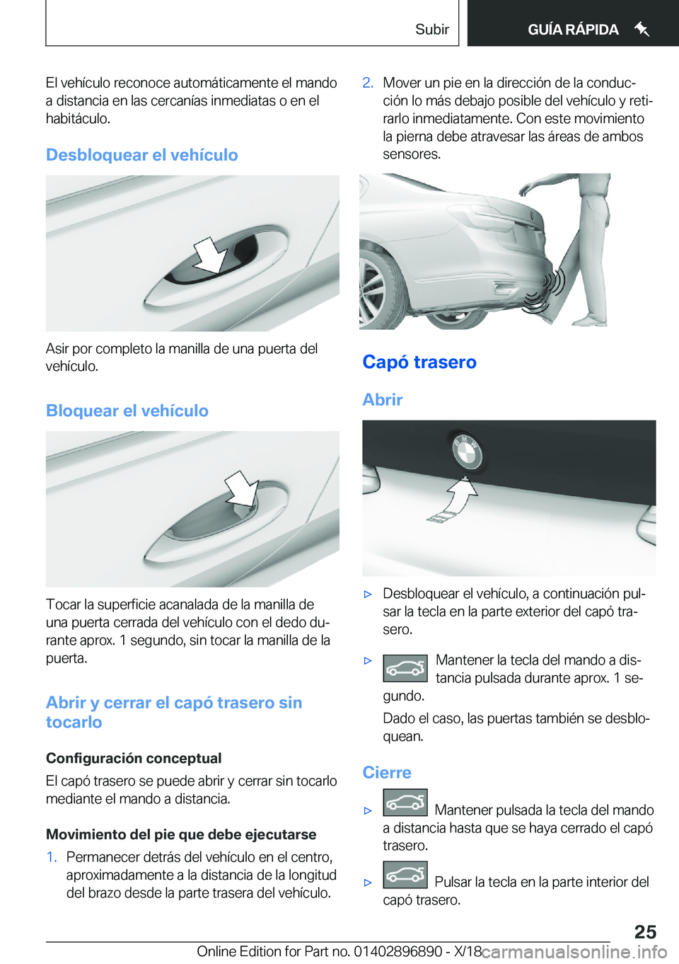 BMW 8 SERIES COUPE 2019  Manuales de Empleo (in Spanish) �E�l��v�e�h�