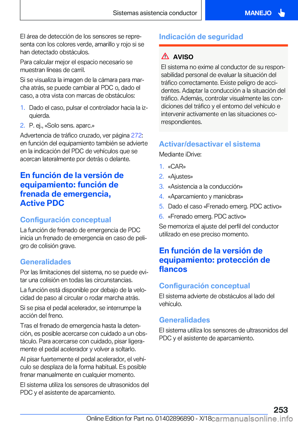 BMW 8 SERIES COUPE 2019  Manuales de Empleo (in Spanish) �E�l��
