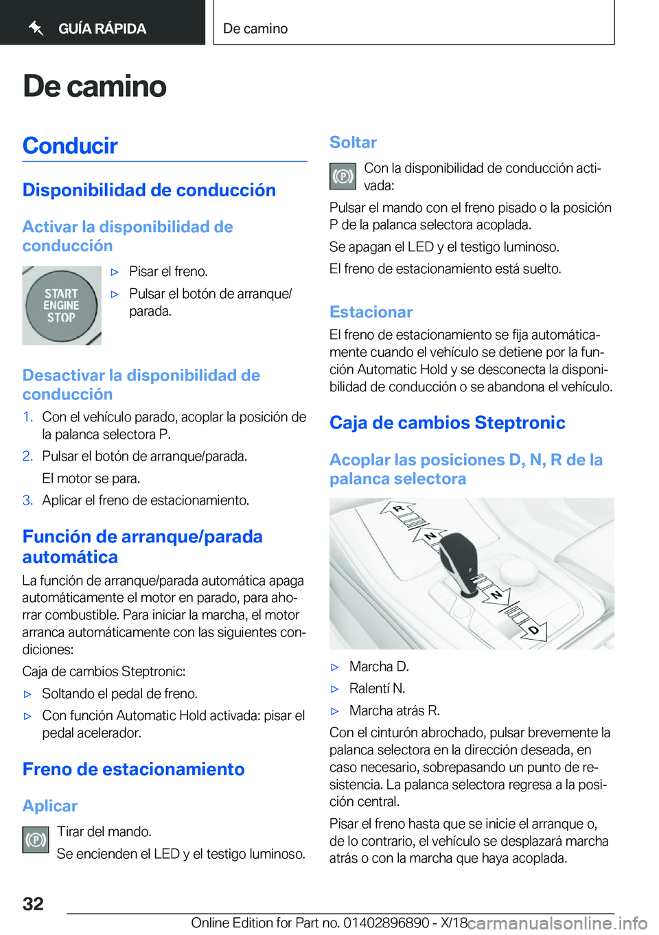 BMW 8 SERIES COUPE 2019  Manuales de Empleo (in Spanish) �D�e��c�a�m�i�n�o�C�o�n�d�u�c�i�r
�D�i�s�p�o�n�i�b�i�l�i�d�a�d��d�e��c�o�n�d�u�c�c�i�