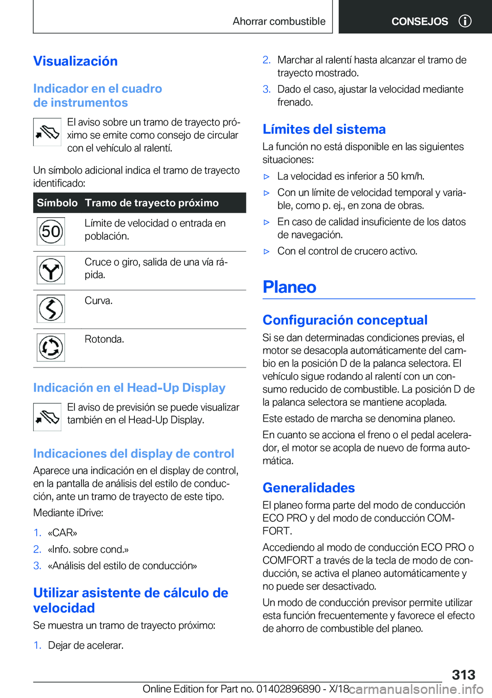 BMW 8 SERIES COUPE 2019  Manuales de Empleo (in Spanish) �V�i�s�u�a�l�i�z�a�c�i�