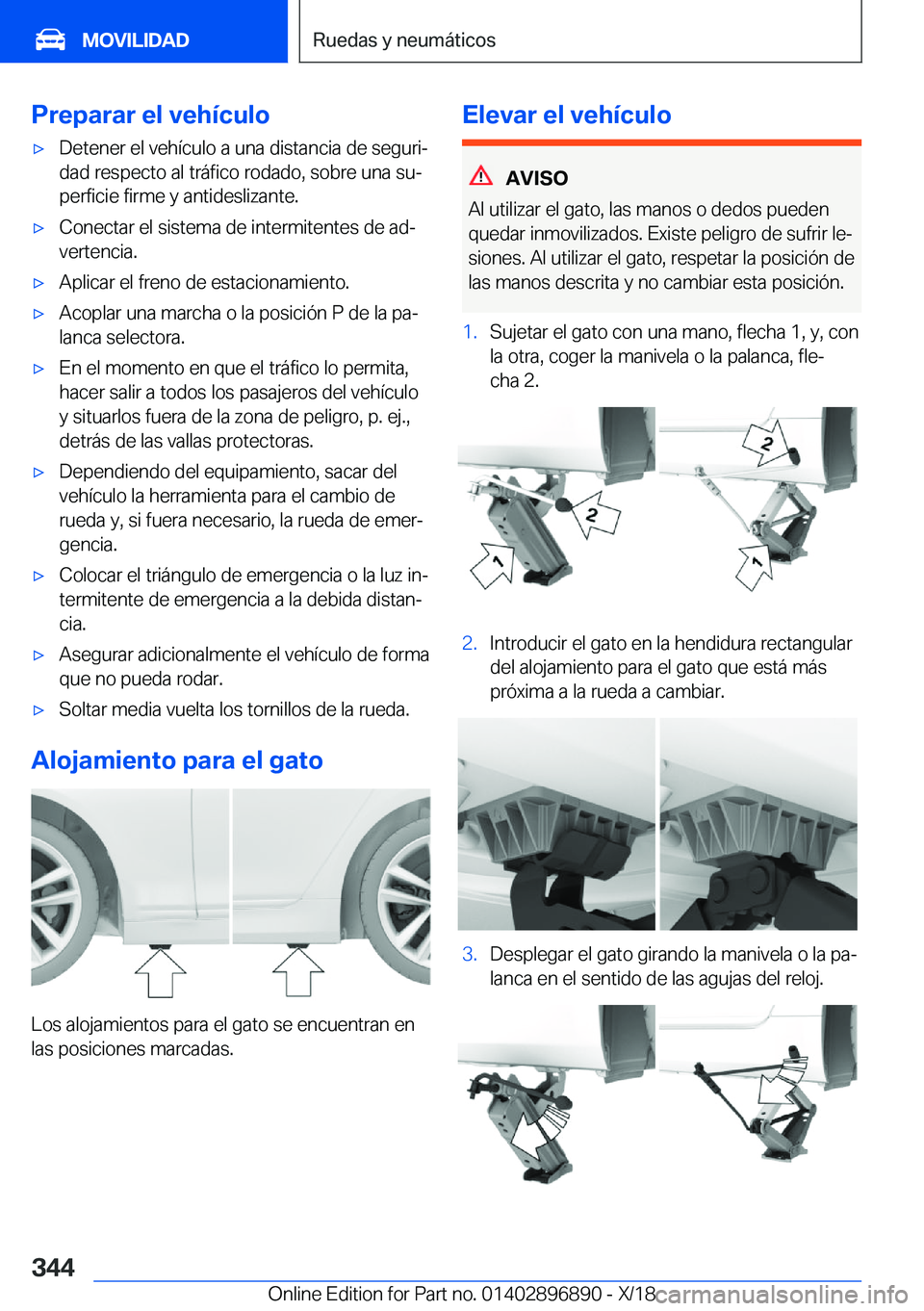 BMW 8 SERIES COUPE 2019  Manuales de Empleo (in Spanish) �P�r�e�p�a�r�a�r��e�l��v�e�h�