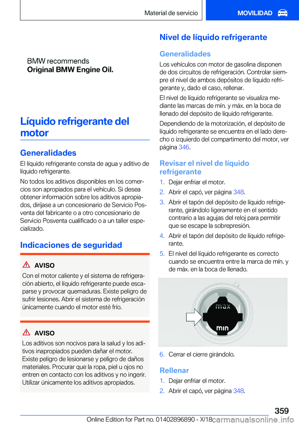 BMW 8 SERIES COUPE 2019  Manuales de Empleo (in Spanish) �L�