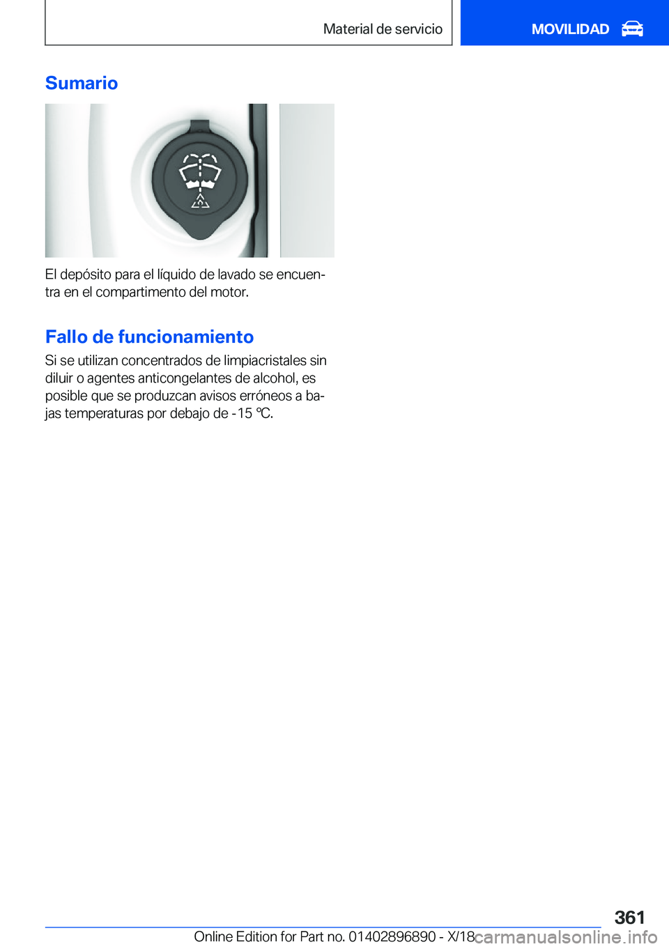 BMW 8 SERIES COUPE 2019  Manuales de Empleo (in Spanish) �S�u�m�a�r�i�o
�E�l��d�e�p�