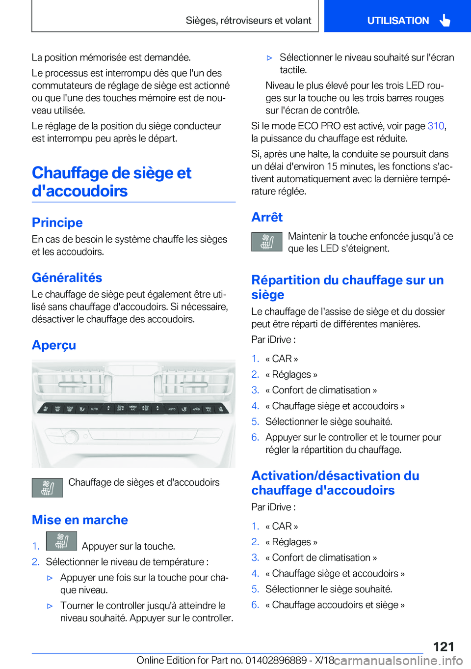 BMW 8 SERIES COUPE 2019  Notices Demploi (in French) �L�a��p�o�s�i�t�i�o�n��m�é�m�o�r�i�s�é�e��e�s�t��d�e�m�a�n�d�é�e�.
�L�e��p�r�o�c�e�s�s�u�s��e�s�t��i�n�t�e�r�r�o�m�p�u��d�è�s��q�u�e��l�'�u�n��d�e�s
�c�o�m�m�u�t�a�t�e�u�r�s��d�e�