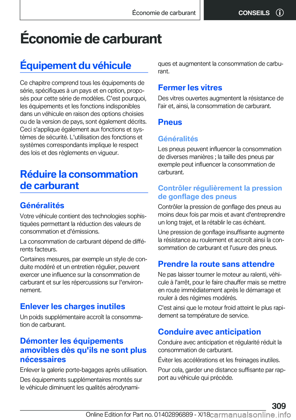 BMW 8 SERIES COUPE 2019  Notices Demploi (in French) �