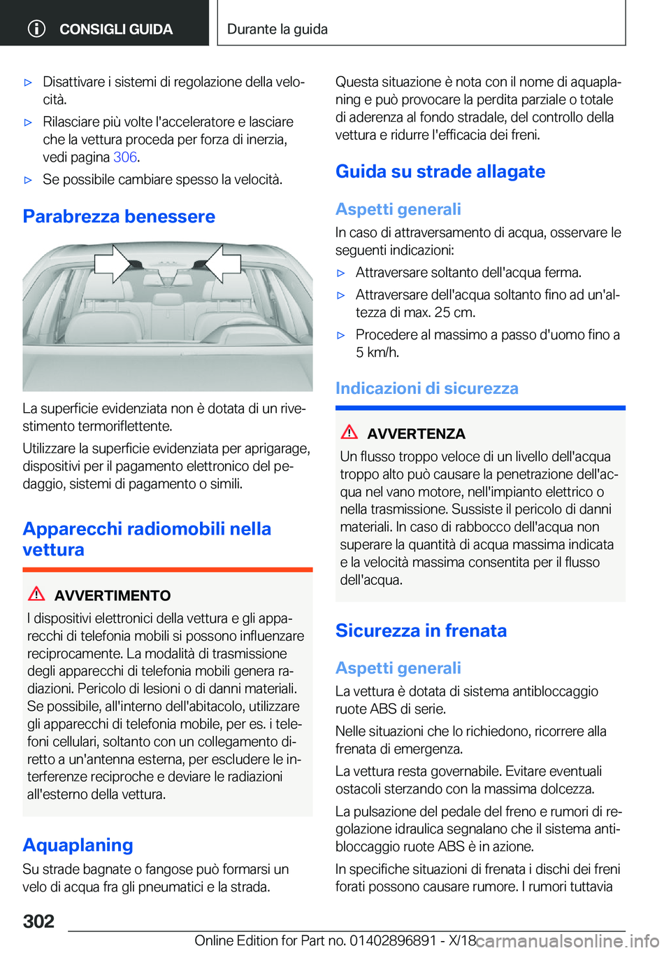 BMW 8 SERIES COUPE 2019  Libretti Di Uso E manutenzione (in Italian) 'x�D�i�s�a�t�t�i�v�a�r�e��i��s�i�s�t�e�m�i��d�i��r�e�g�o�l�a�z�i�o�n�e��d�e�l�l�a��v�e�l�oª�c�i�t�
