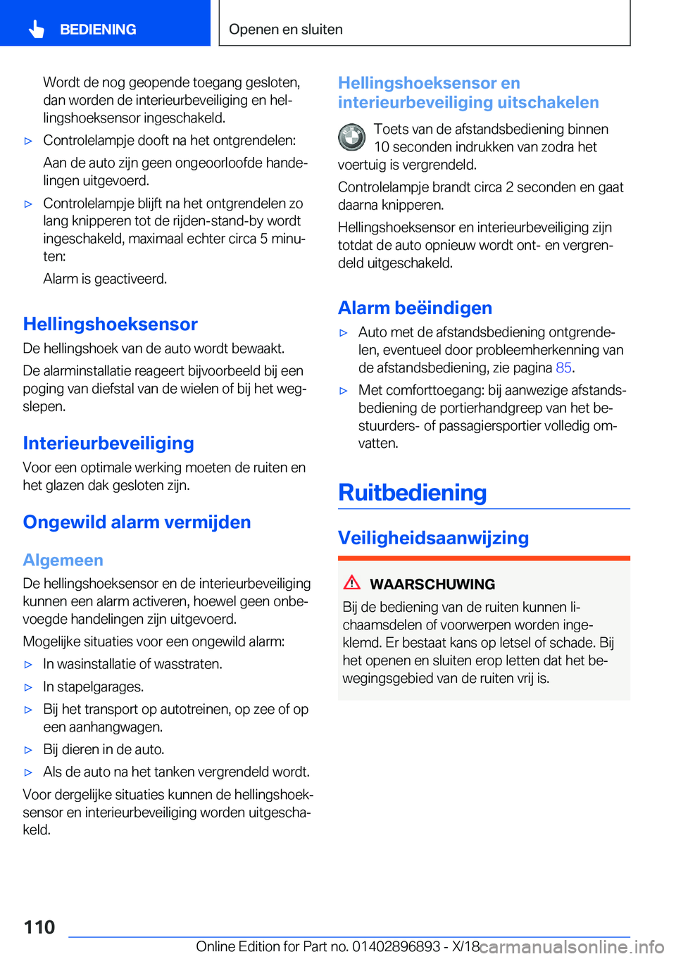 BMW 8 SERIES COUPE 2019  Instructieboekjes (in Dutch) �W�o�r�d�t��d�e��n�o�g��g�e�o�p�e�n�d�e��t�o�e�g�a�n�g��g�e�s�l�o�t�e�n�,�d�a�n��w�o�r�d�e�n��d�e��i�n�t�e�r�i�e�u�r�b�e�v�e�i�l�i�g�i�n�g��e�n��h�e�lj
�l�i�n�g�s�h�o�e�k�s�e�n�s�o�r��i�n�