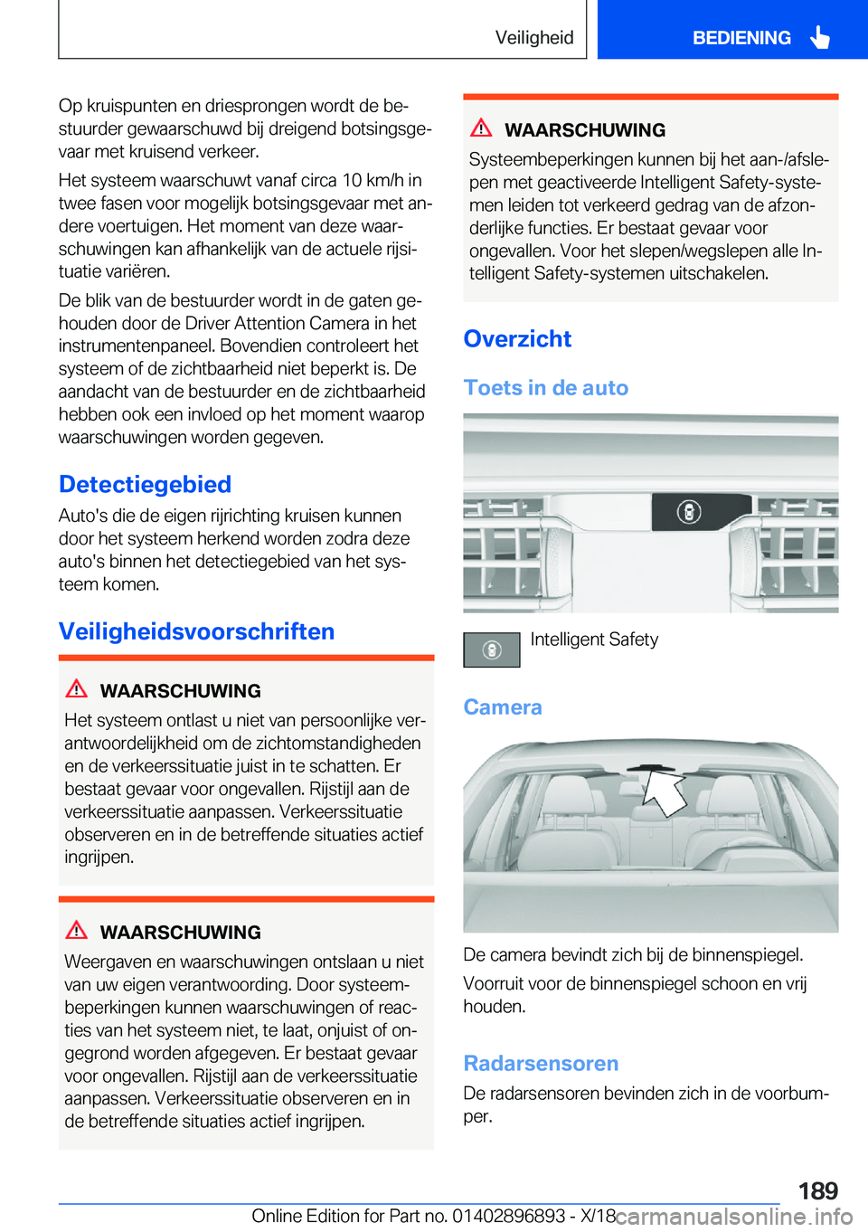 BMW 8 SERIES COUPE 2019  Instructieboekjes (in Dutch) �O�p��k�r�u�i�s�p�u�n�t�e�n��e�n��d�r�i�e�s�p�r�o�n�g�e�n��w�o�r�d�t��d�e��b�ej
�s�t�u�u�r�d�e�r��g�e�w�a�a�r�s�c�h�u�w�d��b�i�j��d�r�e�i�g�e�n�d��b�o�t�s�i�n�g�s�g�ej �v�a�a�r��m�e�t��k