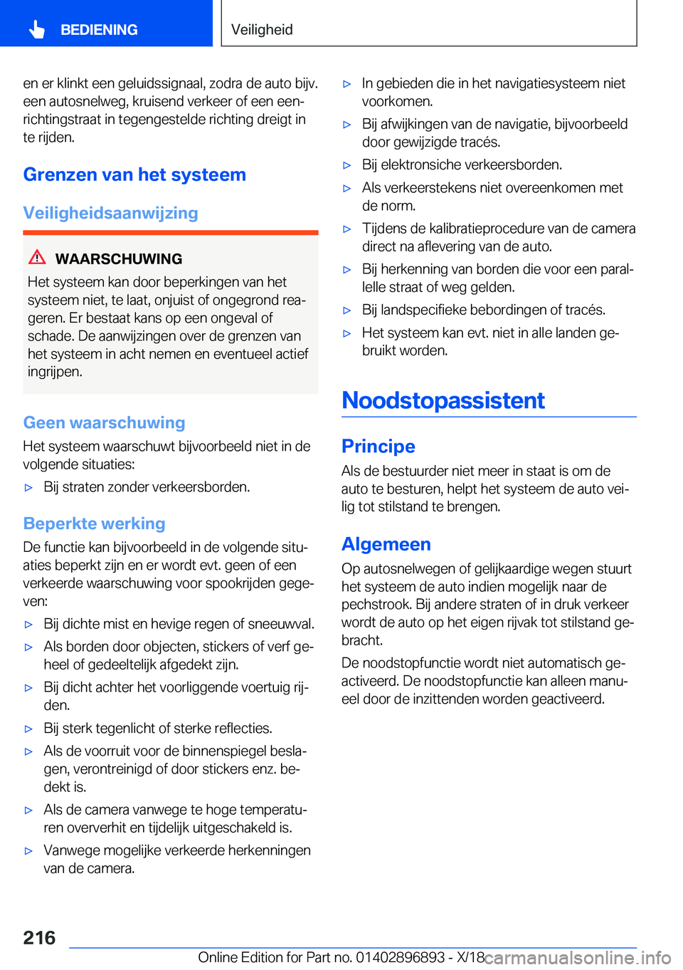 BMW 8 SERIES COUPE 2019  Instructieboekjes (in Dutch) �e�n��e�r��k�l�i�n�k�t��e�e�n��g�e�l�u�i�d�s�s�i�g�n�a�a�l�,��z�o�d�r�a��d�e��a�u�t�o��b�i�j�v�.�e�e�n��a�u�t�o�s�n�e�l�w�e�g�,��k�r�u�i�s�e�n�d��v�e�r�k�e�e�r��o�f��e�e�n��e�e�nj
�r�i�