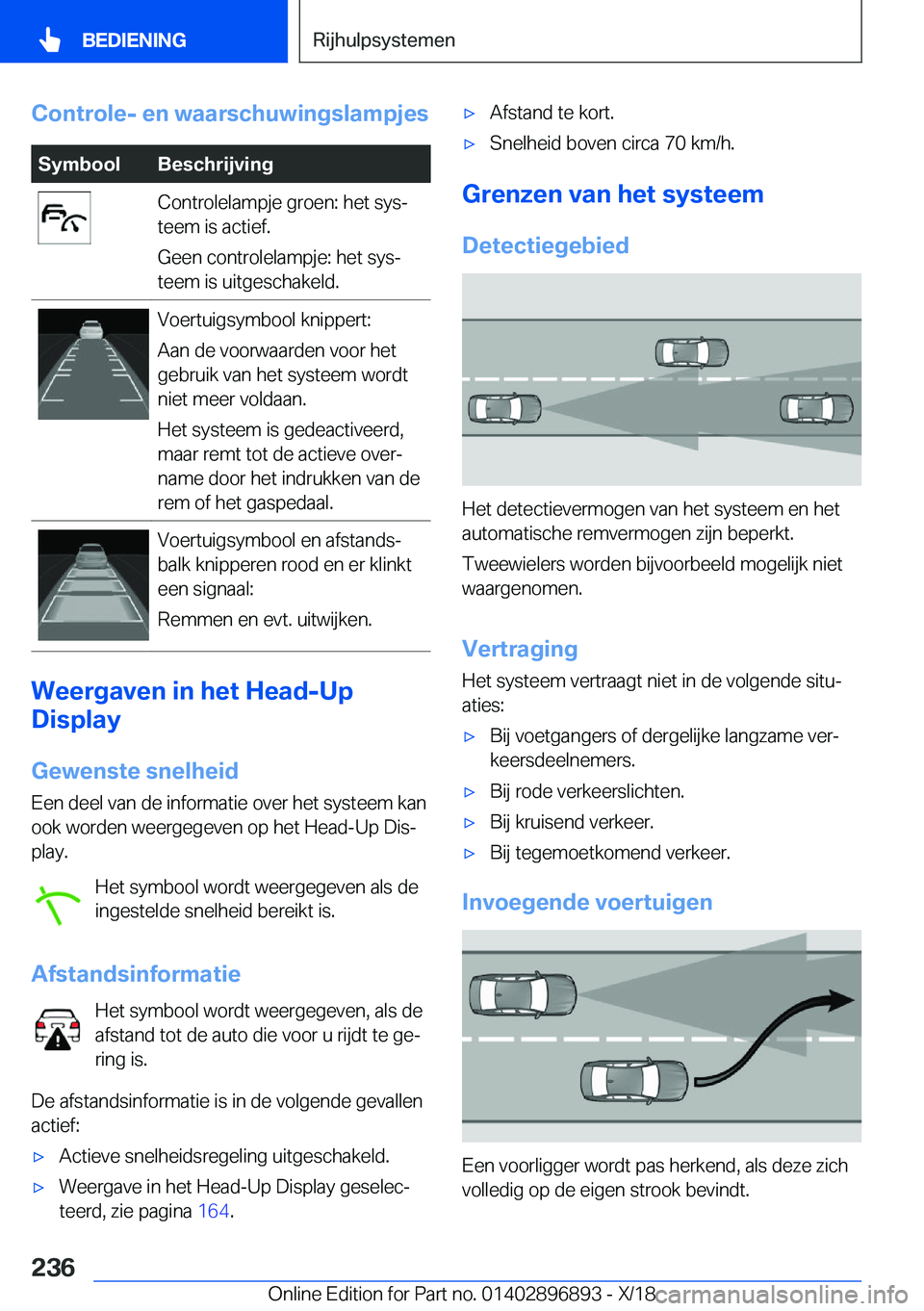 BMW 8 SERIES COUPE 2019  Instructieboekjes (in Dutch) �C�o�n�t�r�o�l�e�-��e�n��w�a�a�r�s�c�h�u�w�i�n�g�s�l�a�m�p�j�e�s�S�y�m�b�o�o�l�B�e�s�c�h�r�i�j�v�i�n�g�C�o�n�t�r�o�l�e�l�a�m�p�j�e��g�r�o�e�n�:��h�e�t��s�y�sj
�t�e�e�m��i�s��a�c�t�i�e�f�.
�G�e