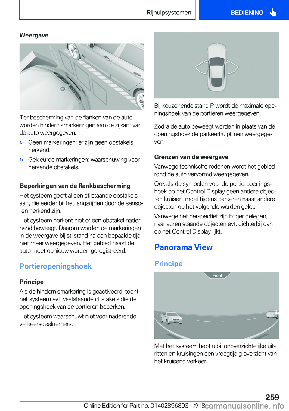 BMW 8 SERIES COUPE 2019  Instructieboekjes (in Dutch) �W�e�e�r�g�a�v�e
�T�e�r��b�e�s�c�h�e�r�m�i�n�g��v�a�n��d�e��f�l�a�n�k�e�n��v�a�n��d�e��a�u�t�o�w�o�r�d�e�n��h�i�n�d�e�r�n�i�s�m�a�r�k�e�r�i�n�g�e�n��a�a�n��d�e��z�i�j�k�a�n�t��v�a�n
�d�e�