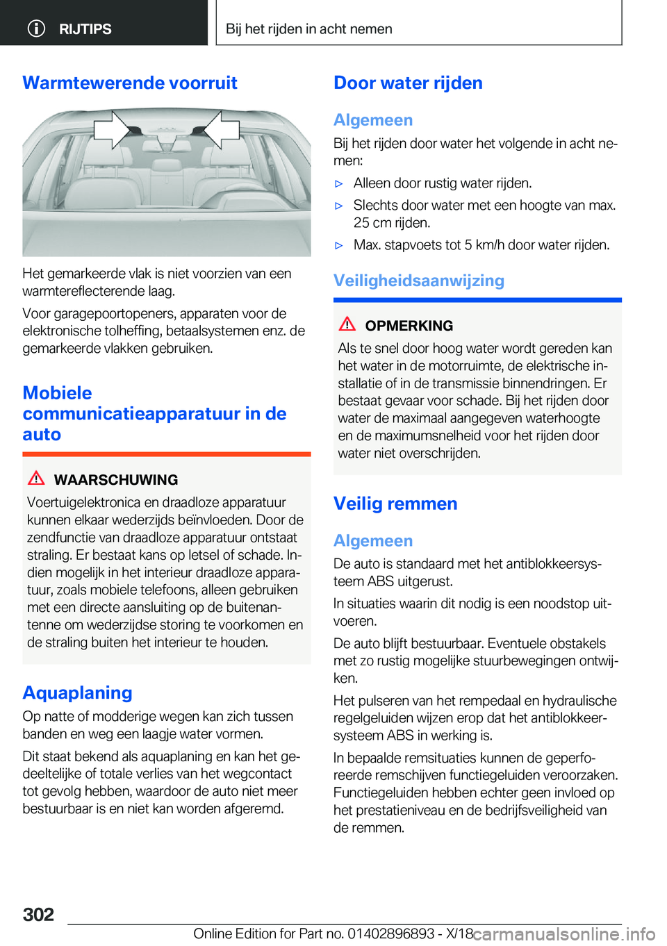 BMW 8 SERIES COUPE 2019  Instructieboekjes (in Dutch) �W�a�r�m�t�e�w�e�r�e�n�d�e��v�o�o�r�r�u�i�t
�H�e�t��g�e�m�a�r�k�e�e�r�d�e��v�l�a�k��i�s��n�i�e�t��v�o�o�r�z�i�e�n��v�a�n��e�e�n�w�a�r�m�t�e�r�e�f�l�e�c�t�e�r�e�n�d�e��l�a�a�g�.
�V�o�o�r��g�a