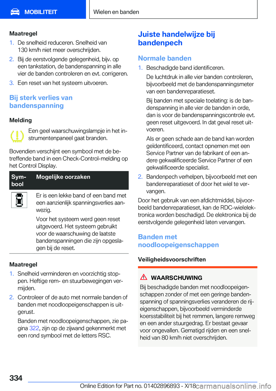 BMW 8 SERIES COUPE 2019  Instructieboekjes (in Dutch) �M�a�a�t�r�e�g�e�l�1�.�D�e��s�n�e�l�h�e�i�d��r�e�d�u�c�e�r�e�n�.��S�n�e�l�h�e�i�d��v�a�n�1�3�0��k�m�/�h��n�i�e�t��m�e�e�r��o�v�e�r�s�c�h�r�i�j�d�e�n�.�2�.�B�i�j��d�e��e�e�r�s�t�v�o�l�g�e�n�d