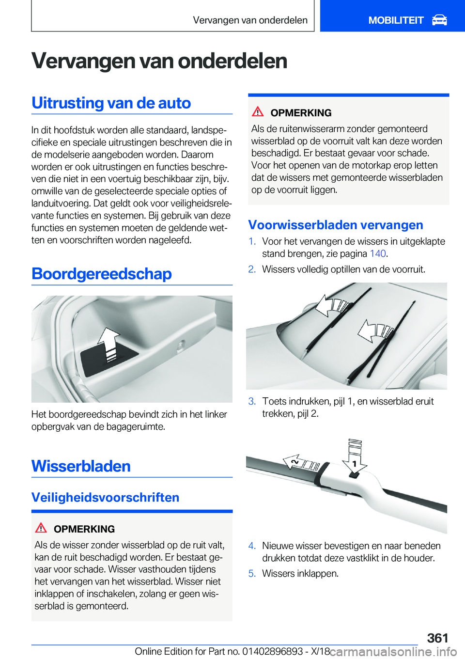 BMW 8 SERIES COUPE 2019  Instructieboekjes (in Dutch) �V�e�r�v�a�n�g�e�n��v�a�n��o�n�d�e�r�d�e�l�e�n�U�i�t�r�u�s�t�i�n�g��v�a�n��d�e��a�u�t�o
�I�n��d�i�t��h�o�o�f�d�s�t�u�k��w�o�r�d�e�n��a�l�l�e��s�t�a�n�d�a�a�r�d�,��l�a�n�d�s�p�ej�c�i�f�i�e�