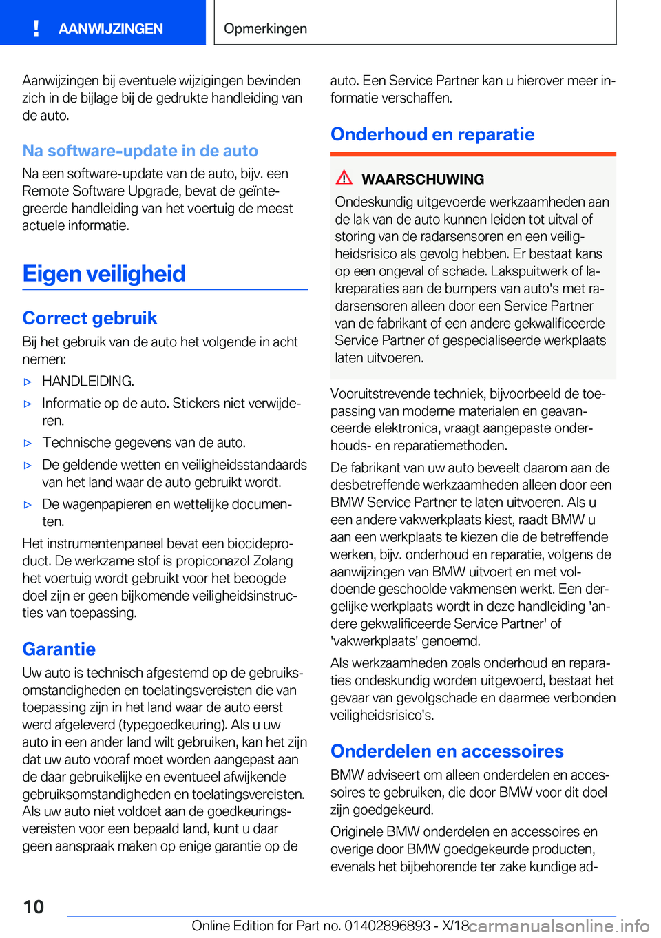 BMW 8 SERIES COUPE 2019  Instructieboekjes (in Dutch) �A�a�n�w�i�j�z�i�n�g�e�n��b�i�j��e�v�e�n�t�u�e�l�e��w�i�j�z�i�g�i�n�g�e�n��b�e�v�i�n�d�e�n�z�i�c�h��i�n��d�e��b�i�j�l�a�g�e��b�i�j��d�e��g�e�d�r�u�k�t�e��h�a�n�d�l�e�i�d�i�n�g��v�a�n
�d�e�