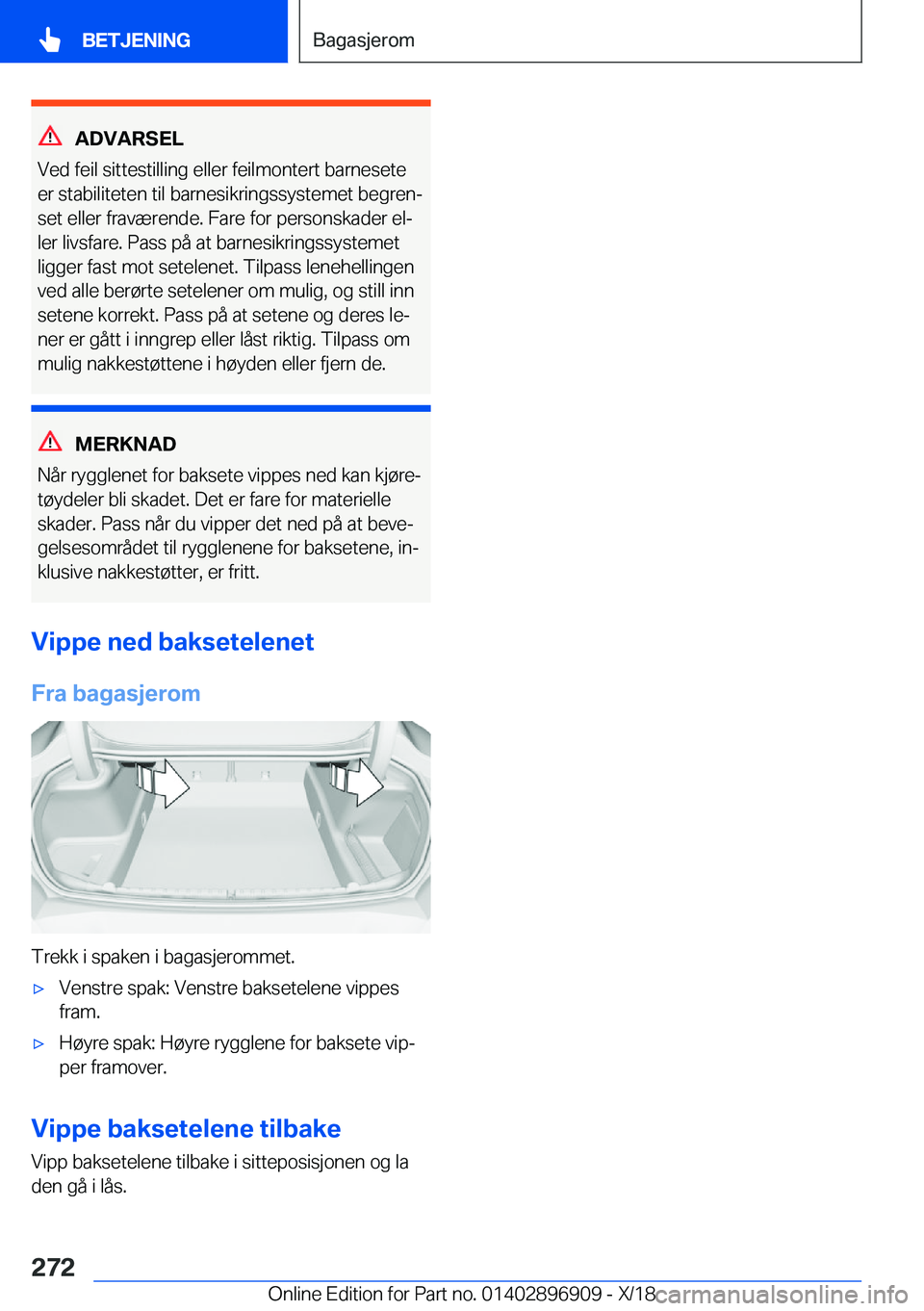BMW 8 SERIES COUPE 2019  InstruksjonsbØker (in Norwegian) �A�D�V�A�R�S�E�L
�V�e�d��f�e�i�l��s�i�t�t�e�s�t�i�l�l�i�n�g��e�l�l�e�r��f�e�i�l�m�o�n�t�e�r�t��b�a�r�n�e�s�e�t�e
�e�r��s�t�a�b�i�l�i�t�e�t�e�n��t�i�l��b�a�r�n�e�s�i�k�r�i�n�g�s�s�y�s�t�e�m�e�t